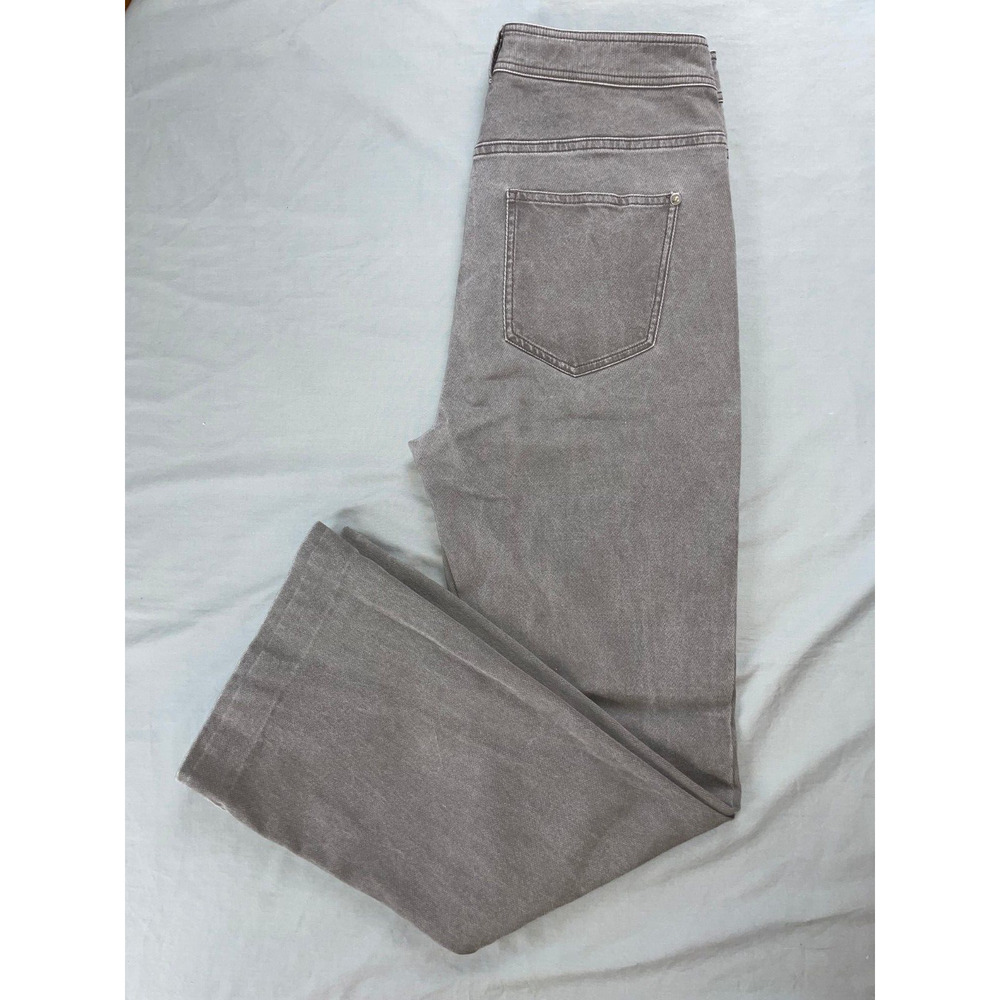 Pilcro and the Letterpress The Icon Flare Leg Casual Pants. Washed Gray, 28. GUC - Picture 2 of 7